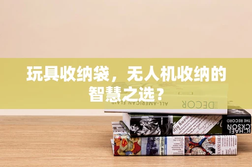 玩具收纳袋，无人机收纳的智慧之选？