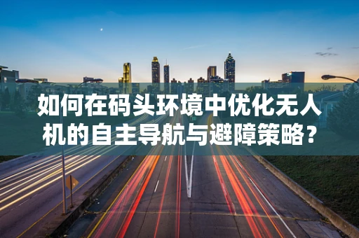 如何在码头环境中优化无人机的自主导航与避障策略？