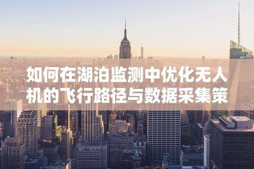 如何在湖泊监测中优化无人机的飞行路径与数据采集策略？