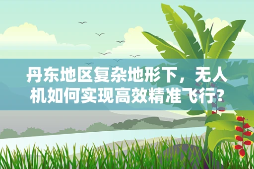 丹东地区复杂地形下，无人机如何实现高效精准飞行？