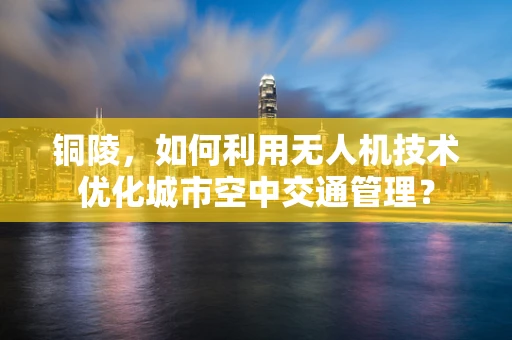 铜陵，如何利用无人机技术优化城市空中交通管理？