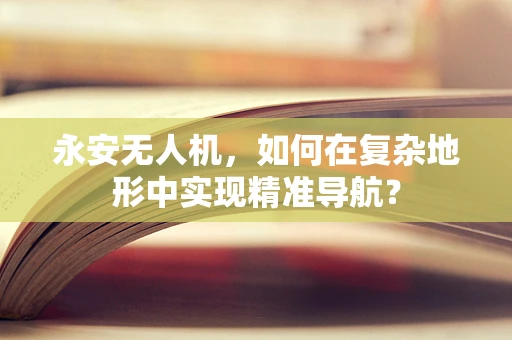 永安无人机，如何在复杂地形中实现精准导航？