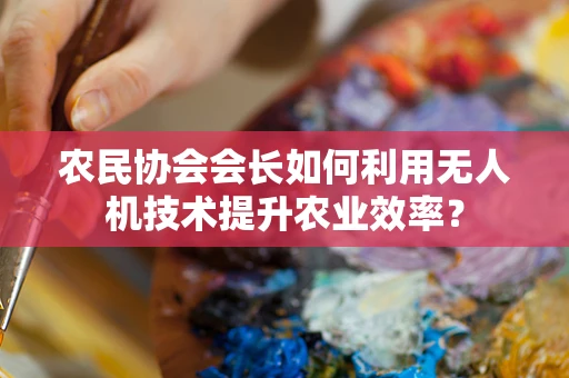 农民协会会长如何利用无人机技术提升农业效率？