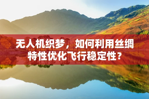 无人机织梦，如何利用丝绸特性优化飞行稳定性？