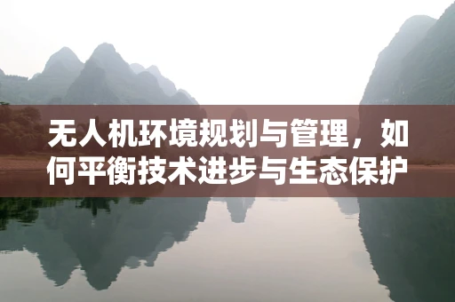 无人机环境规划与管理，如何平衡技术进步与生态保护？