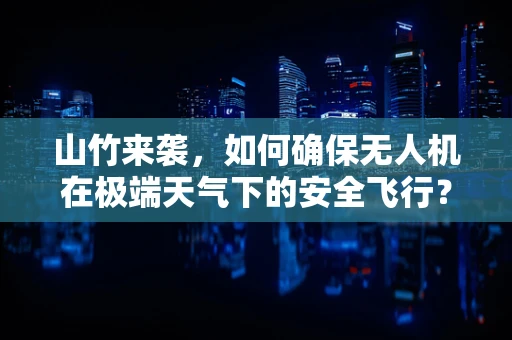 山竹来袭，如何确保无人机在极端天气下的安全飞行？
