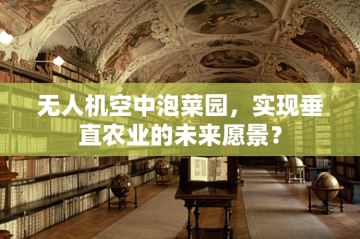 无人机空中泡菜园，实现垂直农业的未来愿景？