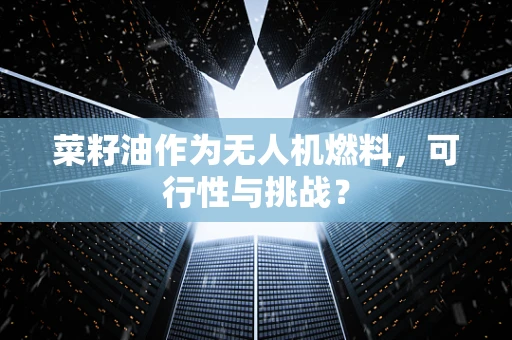 菜籽油作为无人机燃料，可行性与挑战？