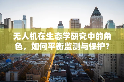 无人机在生态学研究中的角色，如何平衡监测与保护？