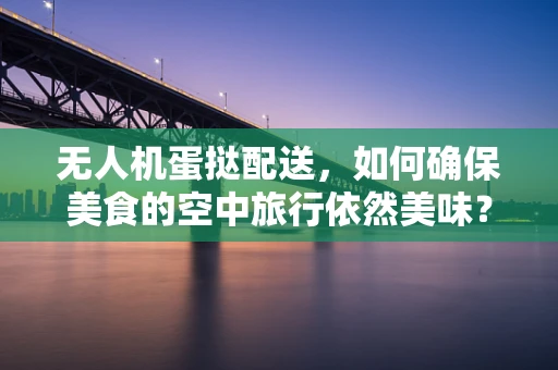 无人机蛋挞配送，如何确保美食的空中旅行依然美味？