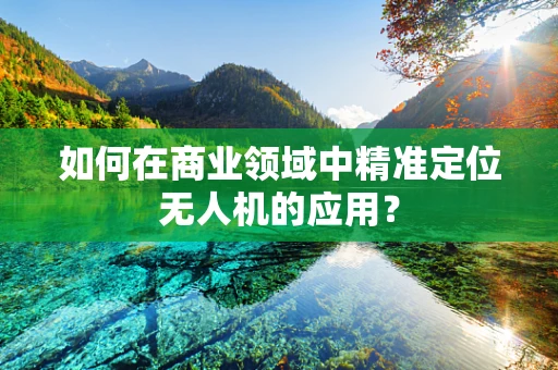 如何在商业领域中精准定位无人机的应用？
