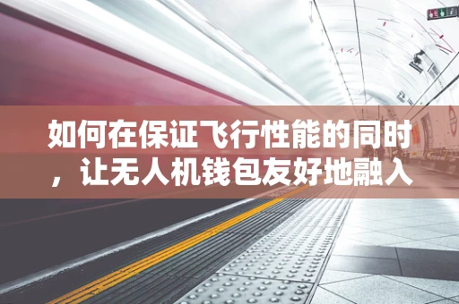 如何在保证飞行性能的同时，让无人机钱包友好地融入日常生活？