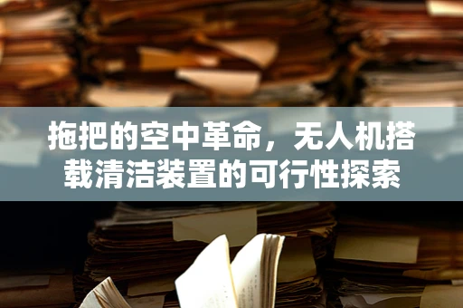 拖把的空中革命，无人机搭载清洁装置的可行性探索