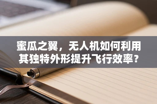 蜜瓜之翼，无人机如何利用其独特外形提升飞行效率？