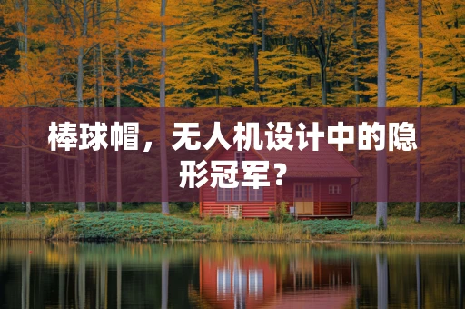 棒球帽，无人机设计中的隐形冠军？