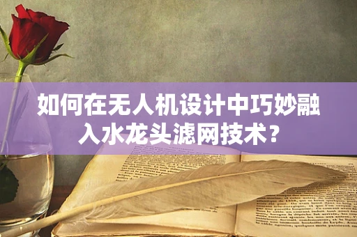 如何在无人机设计中巧妙融入水龙头滤网技术？