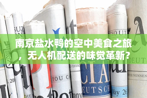 南京盐水鸭的空中美食之旅，无人机配送的味觉革新？