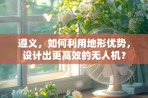 遵义，如何利用地形优势，设计出更高效的无人机？