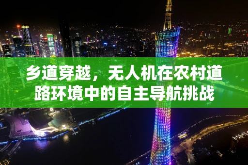 乡道穿越，无人机在农村道路环境中的自主导航挑战
