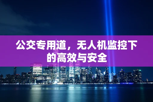 公交专用道，无人机监控下的高效与安全