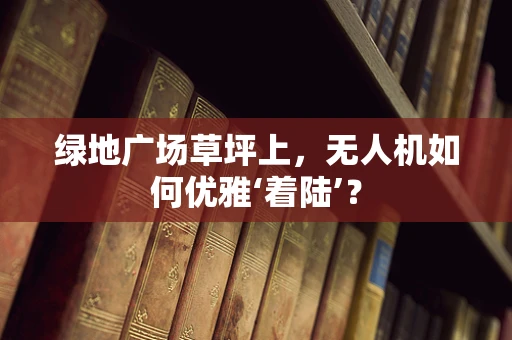 绿地广场草坪上，无人机如何优雅‘着陆’？
