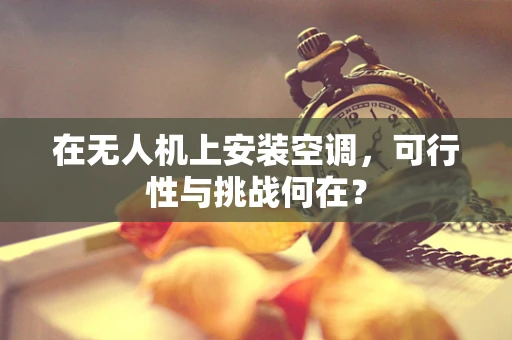 在无人机上安装空调，可行性与挑战何在？