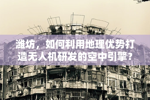 潍坊，如何利用地理优势打造无人机研发的空中引擎？