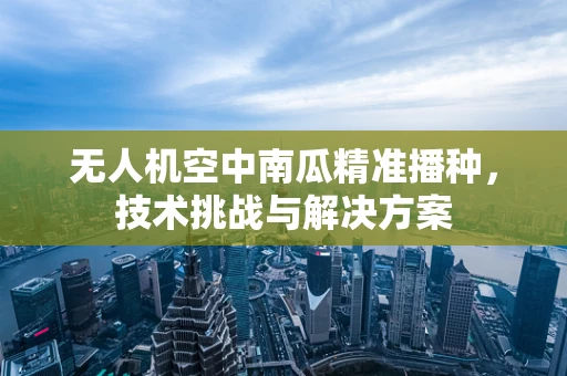 无人机空中南瓜精准播种，技术挑战与解决方案