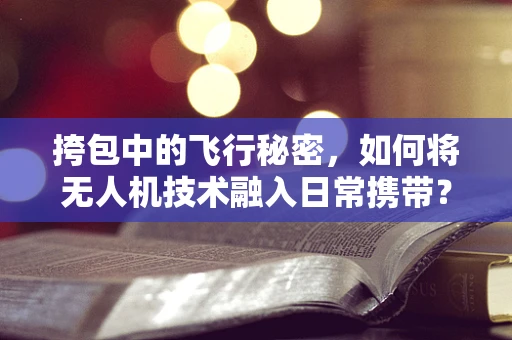 挎包中的飞行秘密，如何将无人机技术融入日常携带？