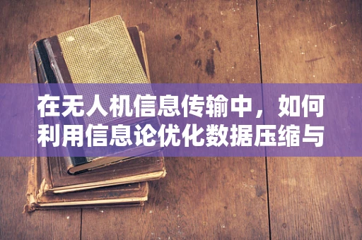 在无人机信息传输中，如何利用信息论优化数据压缩与传输效率？