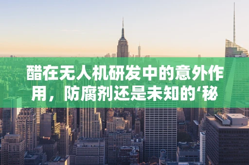 醋在无人机研发中的意外作用，防腐剂还是未知的‘秘密武器’？