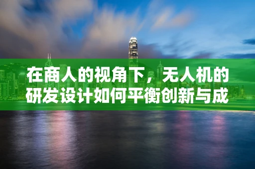 在商人的视角下，无人机的研发设计如何平衡创新与成本控制？