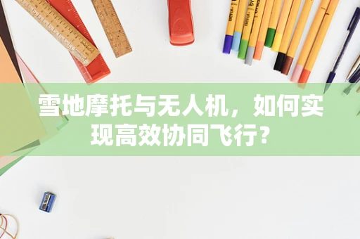 雪地摩托与无人机，如何实现高效协同飞行？