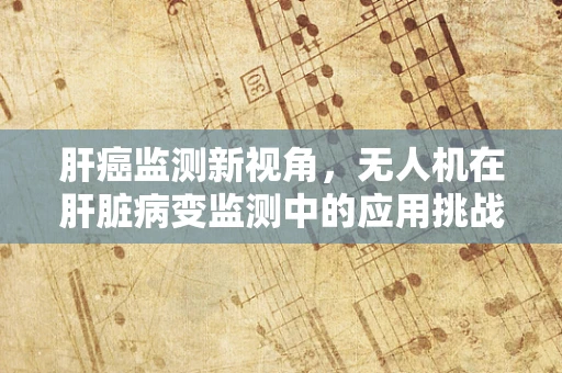 肝癌监测新视角，无人机在肝脏病变监测中的应用挑战