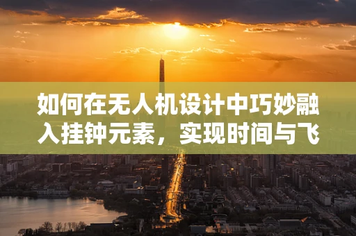 如何在无人机设计中巧妙融入挂钟元素，实现时间与飞行的完美同步？