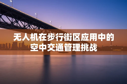 无人机在步行街区应用中的空中交通管理挑战