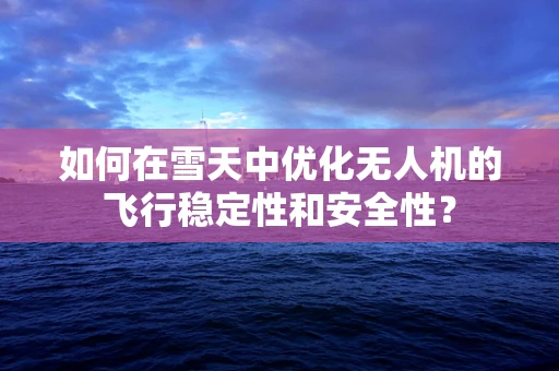 如何在雪天中优化无人机的飞行稳定性和安全性？