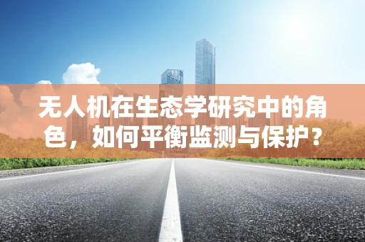 无人机在生态学研究中的角色，如何平衡监测与保护？