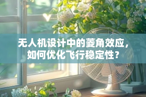 无人机设计中的菱角效应，如何优化飞行稳定性？