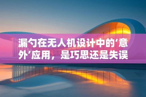 漏勺在无人机设计中的‘意外’应用，是巧思还是失误？