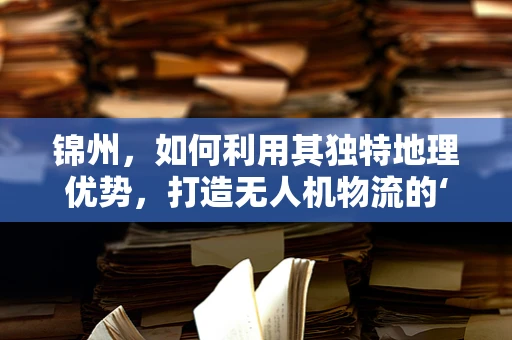 锦州，如何利用其独特地理优势，打造无人机物流的‘空中丝绸之路’？