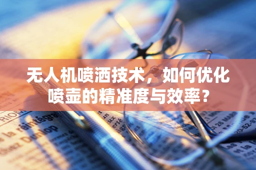 无人机喷洒技术，如何优化喷壶的精准度与效率？