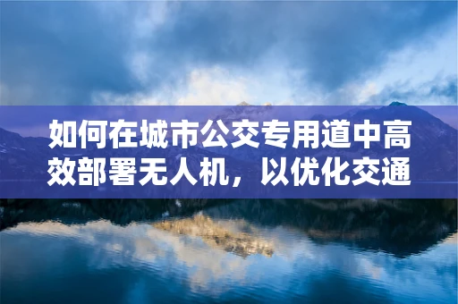 如何在城市公交专用道中高效部署无人机，以优化交通监控与应急响应？