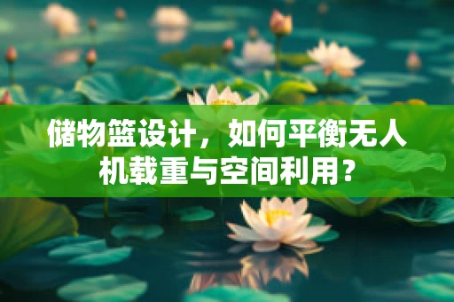 储物篮设计，如何平衡无人机载重与空间利用？