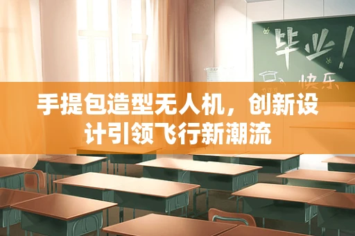 手提包造型无人机，创新设计引领飞行新潮流