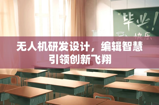 无人机研发设计，编辑智慧引领创新飞翔