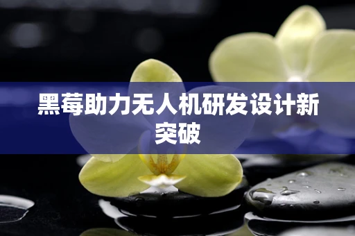 黑莓助力无人机研发设计新突破