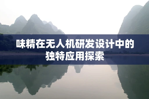 味精在无人机研发设计中的独特应用探索