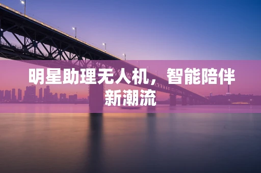 明星助理无人机，智能陪伴新潮流