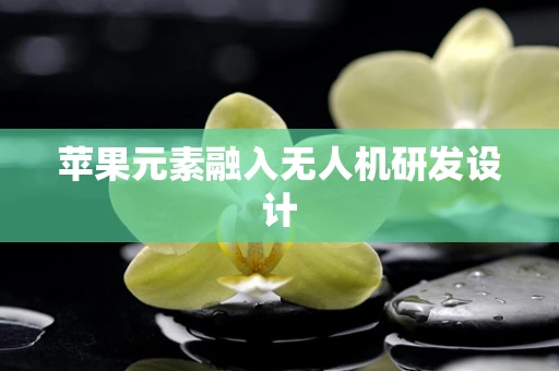 苹果元素融入无人机研发设计